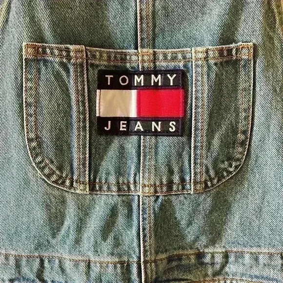 Vintage Tommy Jeans x Looney Tunes Overalls SZ S - Picture 4 of 10